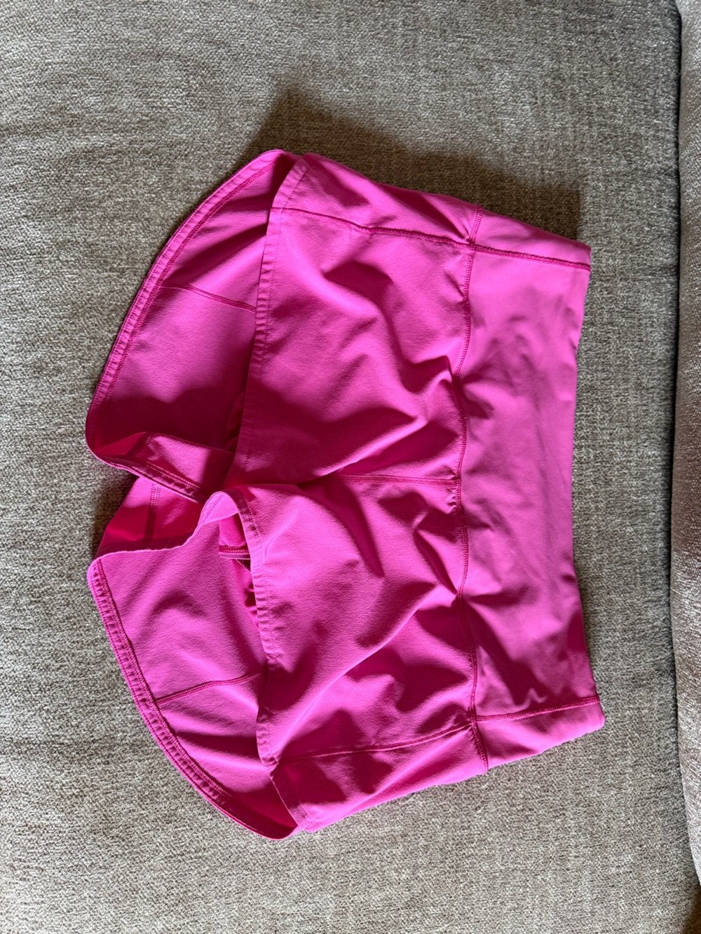 Lululemon Women’s Active Shorts - Bright Pink